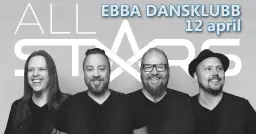 Danskväll till Allstars -12 april