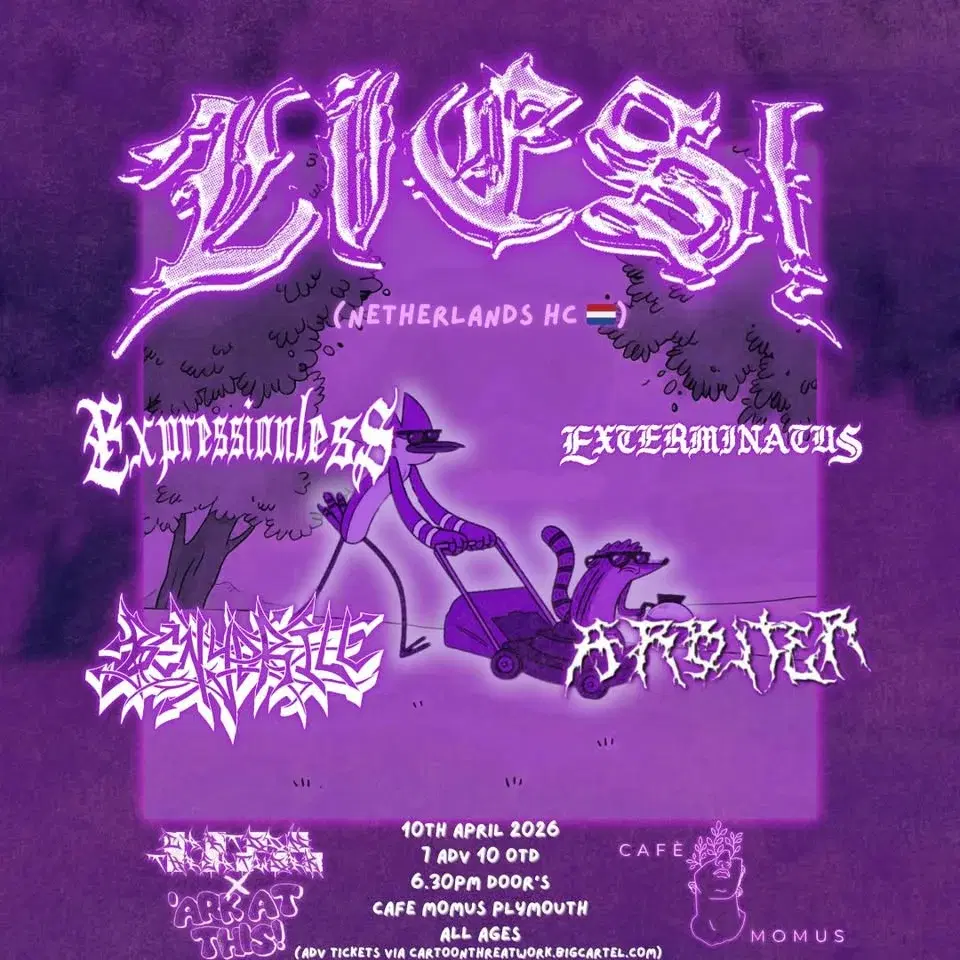 LIES! + SUPPORTS @ CAFE MOMUS