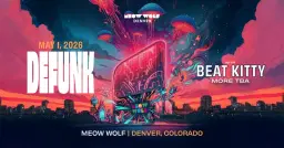 Defunk with Beat Kitty at Meow Wolf Denver