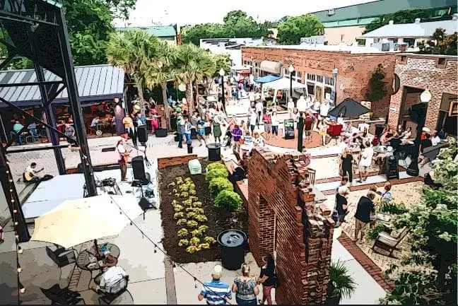 Downtown Aiken's First Friday