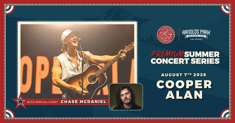 Cooper Alan w/ Special Guest Chase McDaniel | Premium Ticketed Event