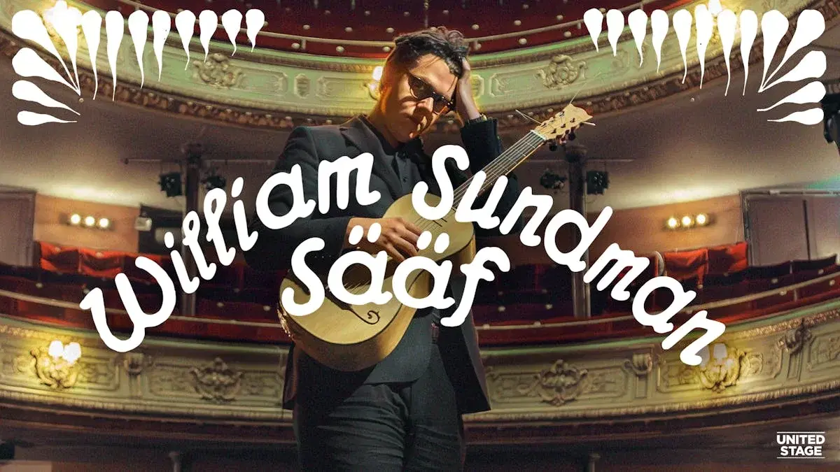 William Sundman Sääf på Folkparksteatern i Gamla Linköping