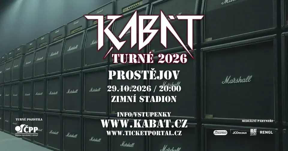 Prostějov - Kabát Turné 2026