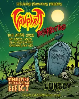 VAMPYRA + THE SPIKE DIRECTION EFFECT + LUNACY