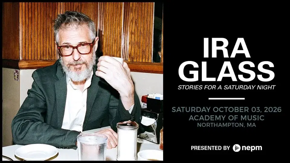 NEPM's Smart and Funny People Series Presents: Ira Glass: Stories for a Saturday Night