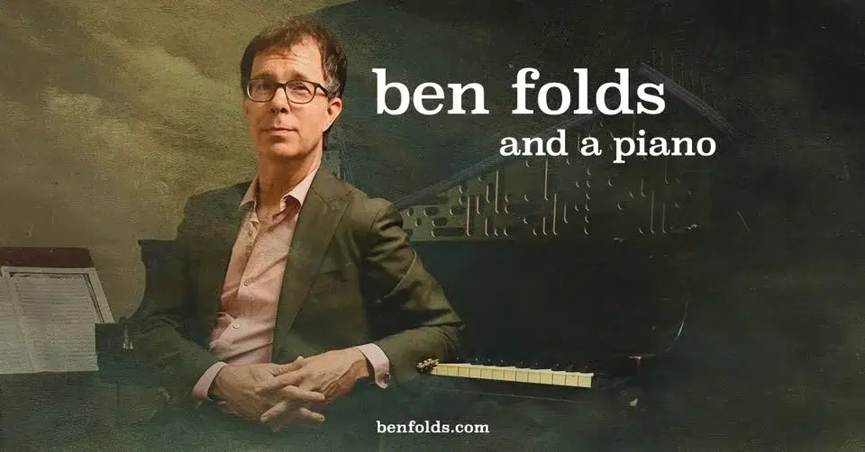 91.3 WYEP Presents Ben Folds and A Piano at Carnegie of Homestead Music Hall