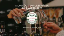 Siljan Öl & Dryckesmässa 2026 | Rättvik Arena