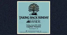 Taking Back Sunday with special guest Bayside at Capitol Theatre
