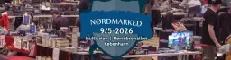 Nørdmarked 9/5 i Nørrebrohallen