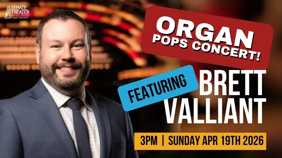 Organ Pops Concert Featuring Brett Valliant