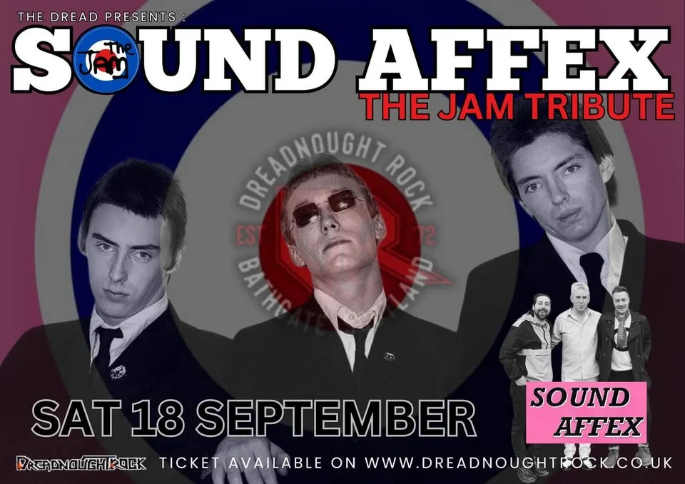 JAM TRIBUTE - SOUND AFFEX at Dreadnoughtrock Bathgate