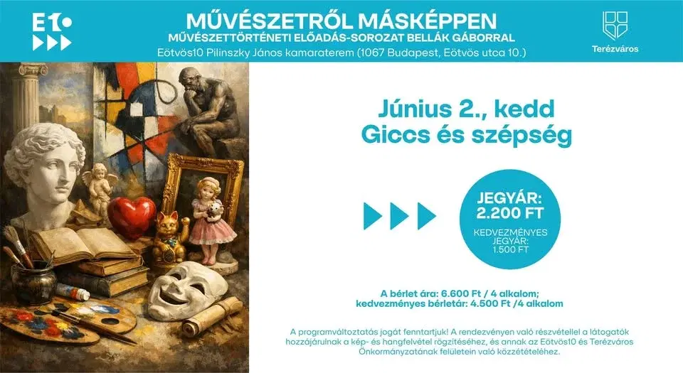 BELLÁK GÁBOR SOROZATA : MŰVÉSZETRŐL MÁSKÉPPEN/Giccs és szépség