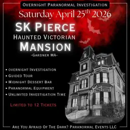 SK Pierce Mansion Overnight Paranormal Investigation