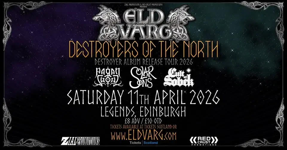 Eld Varg w/ Solar Sons, Pagan Sword & Cult of Sobek