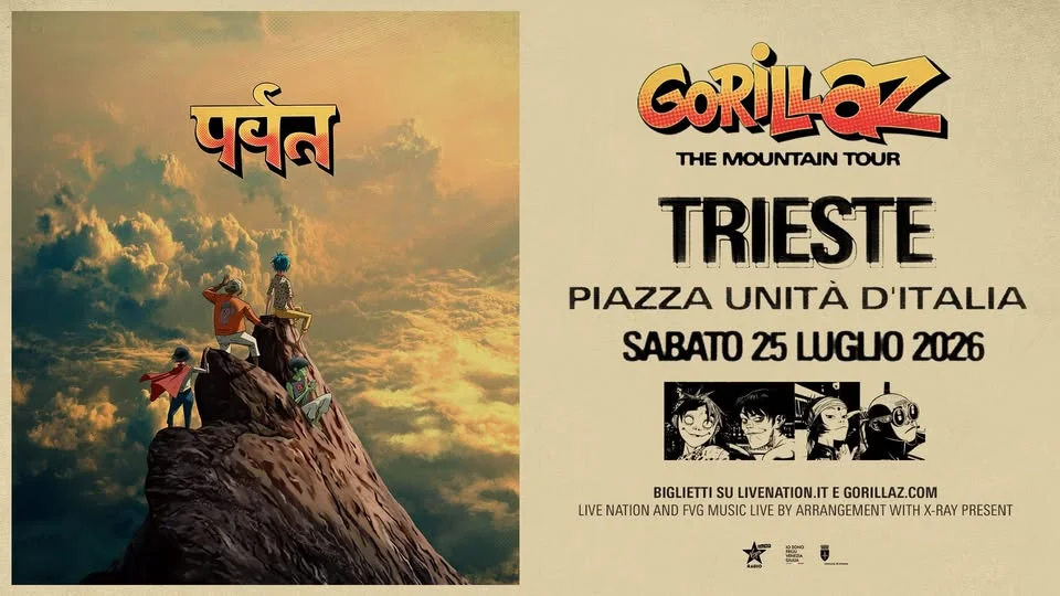 GORILLAZ ● TRIESTE ● 25.07.2026