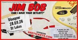 Jim Bob at Saint Luke's, Glasgow