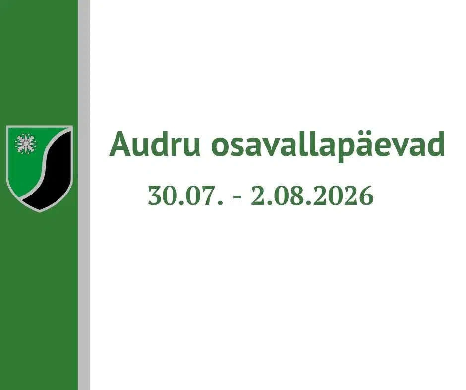 Audru osavallapäevad 2026