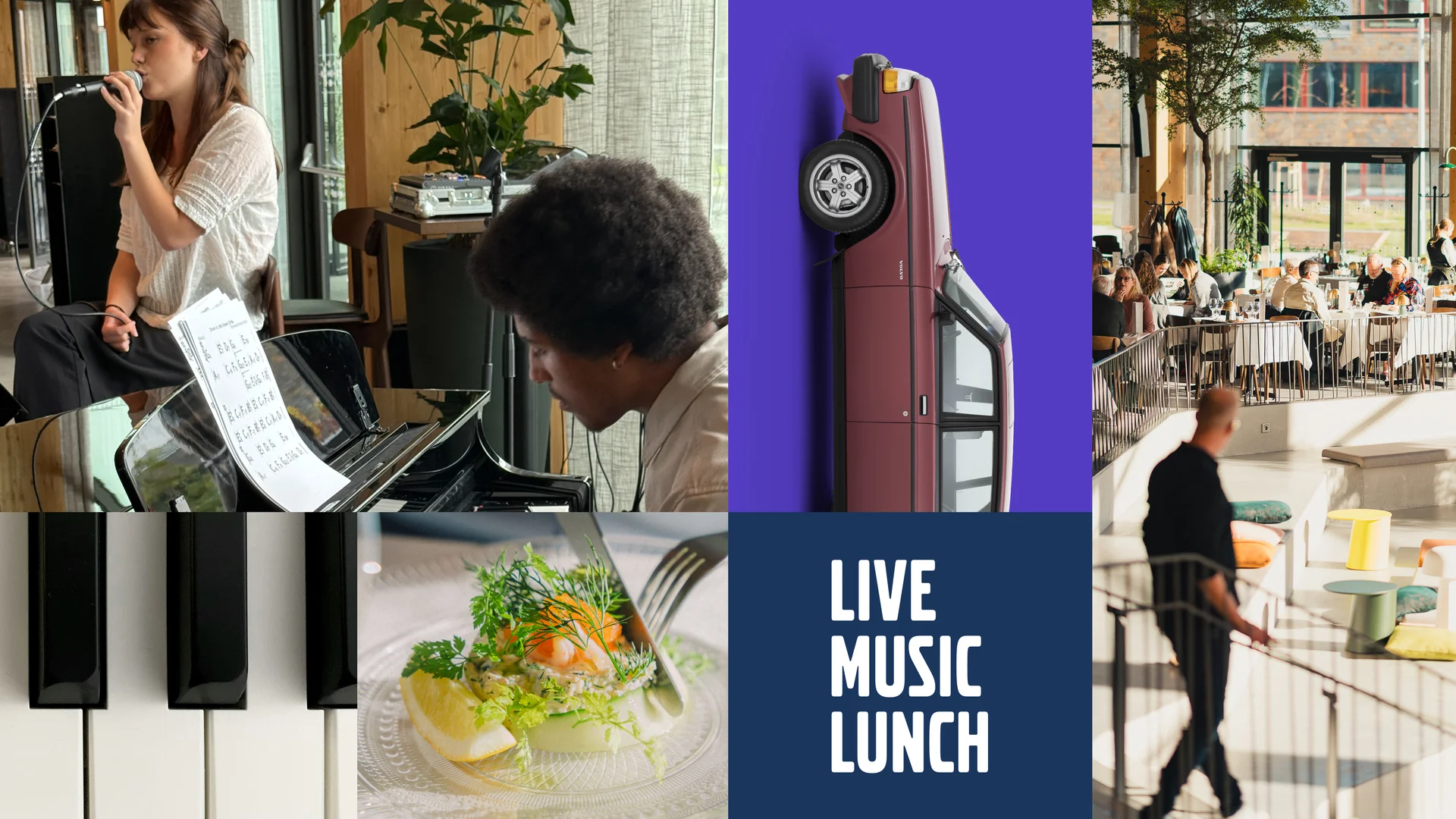 Fredagslunch med livemusik