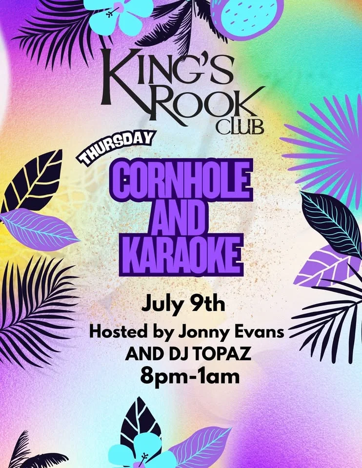 Cornhole and Karaoke with DJ TOPAZ