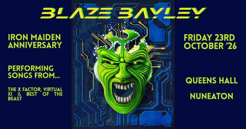 Blaze Bayley - Iron Maiden Anniversary - Queens Hall, Nuneaton