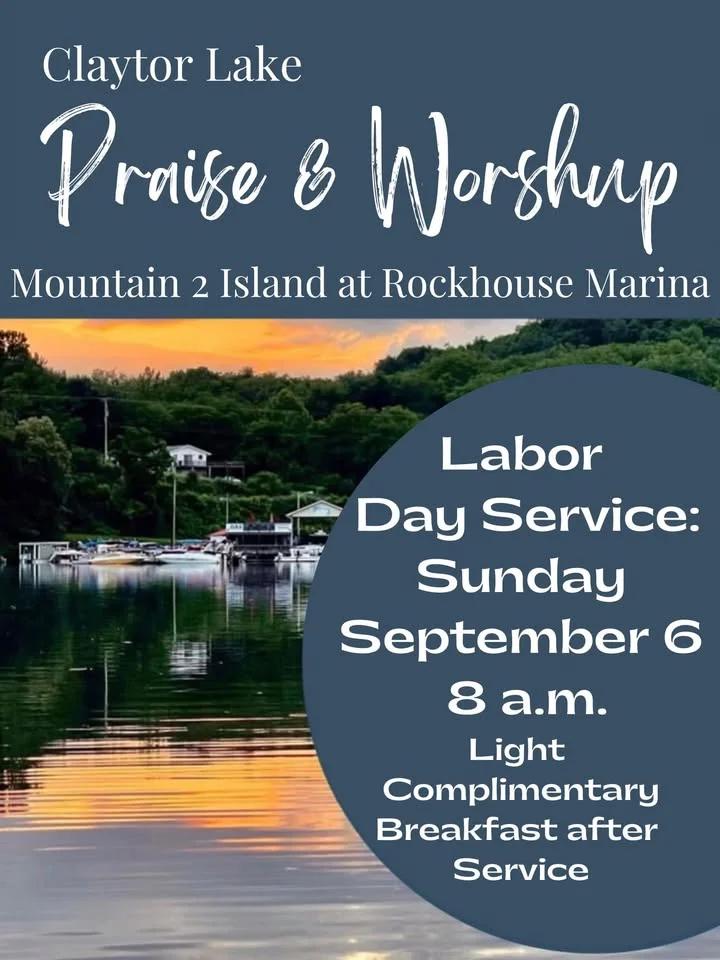 Holiday Weekend Worship Service @M2I at the Rockhouse Marina