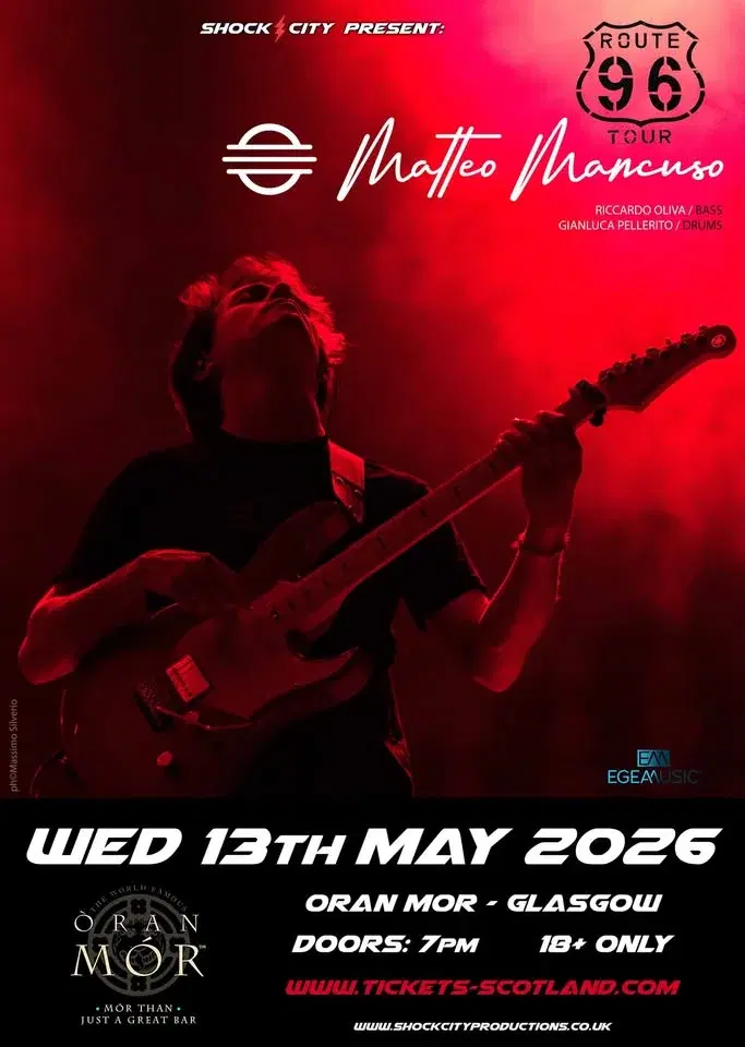 Matteo Mancuso - live in Glasgow
