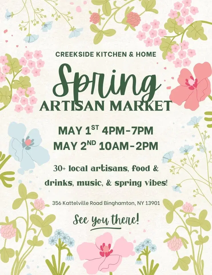 Creekside Spring Artisan Market