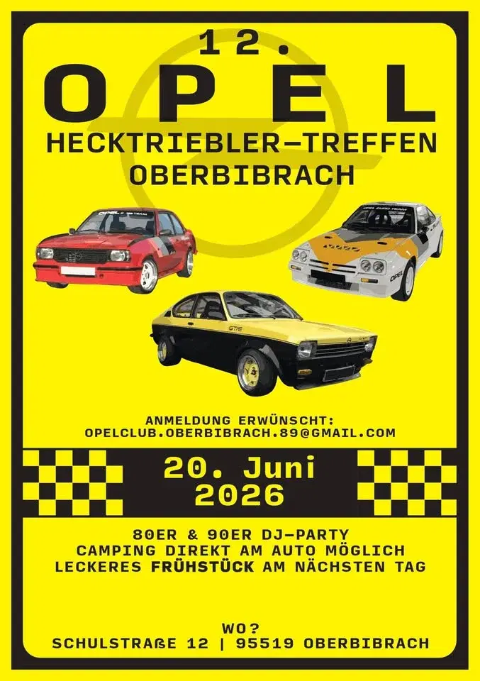 12. Opel Hecktriebler Treffen