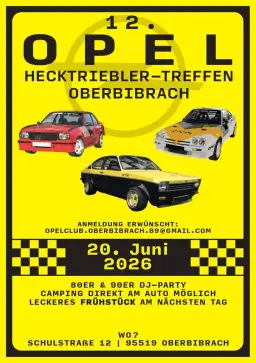 12. Opel Hecktriebler Treffen