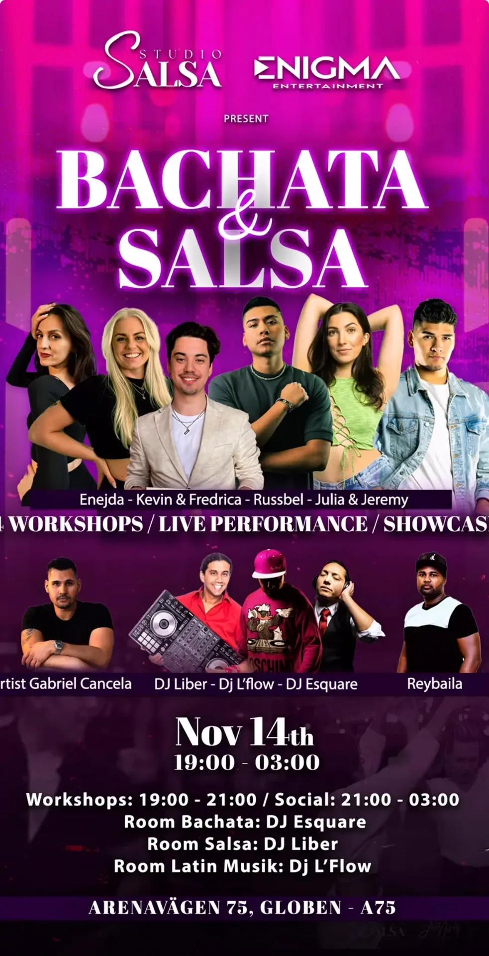 Bachata & Salsa Night đđșđ„
