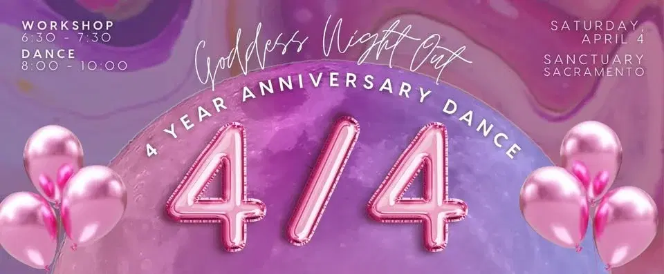 Goddess Night Out đ 4 Year Anniversay Dance