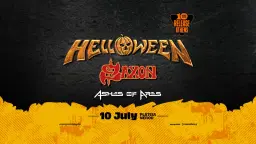 Release Athens 2026 | Helloween, Saxon, Ashes of Ares #10yearanniversary