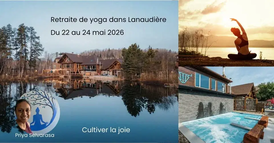 Retraite de yoga dans Lanaudière - 22 au 24 mai 2026