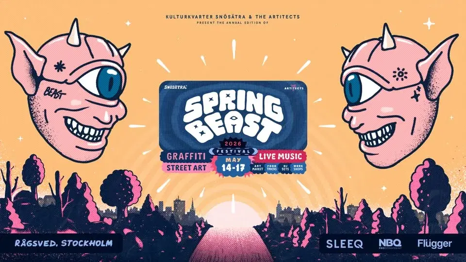 Springbeast Festival 2026 – Graffiti, Street Art, Musik & Kultur