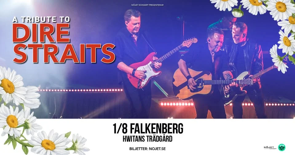 A Tribute to Dire Straits I Falkenberg, Hwitans Trädgård