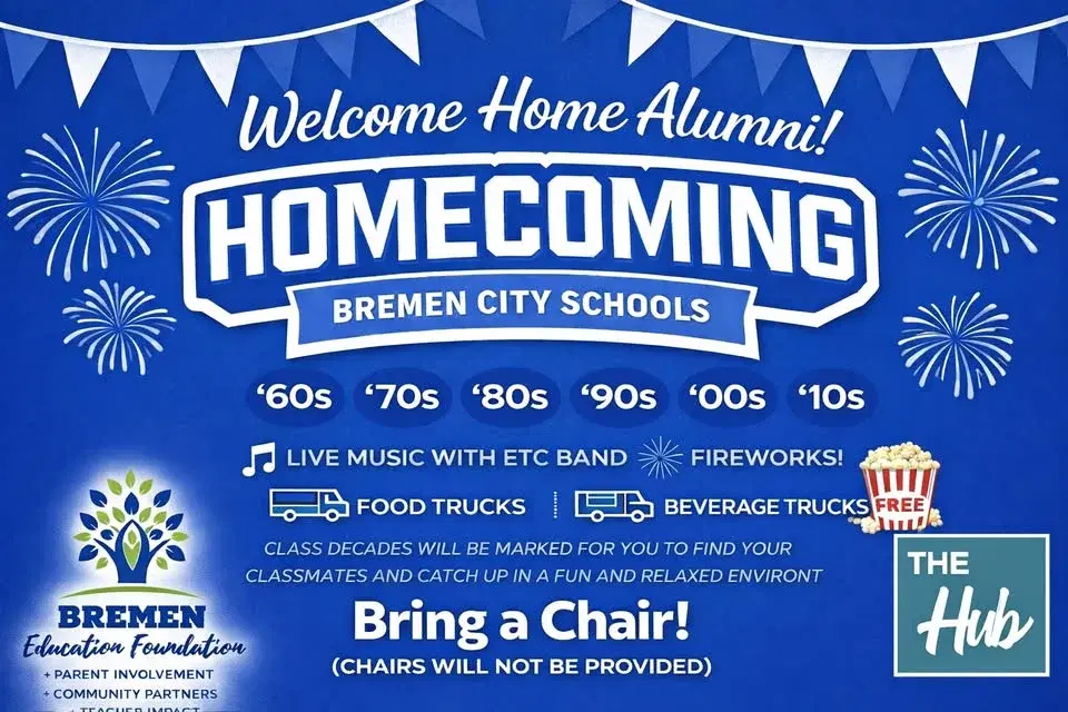 Welcome Home Bremen Alumni Homecoming Concert at The Hub