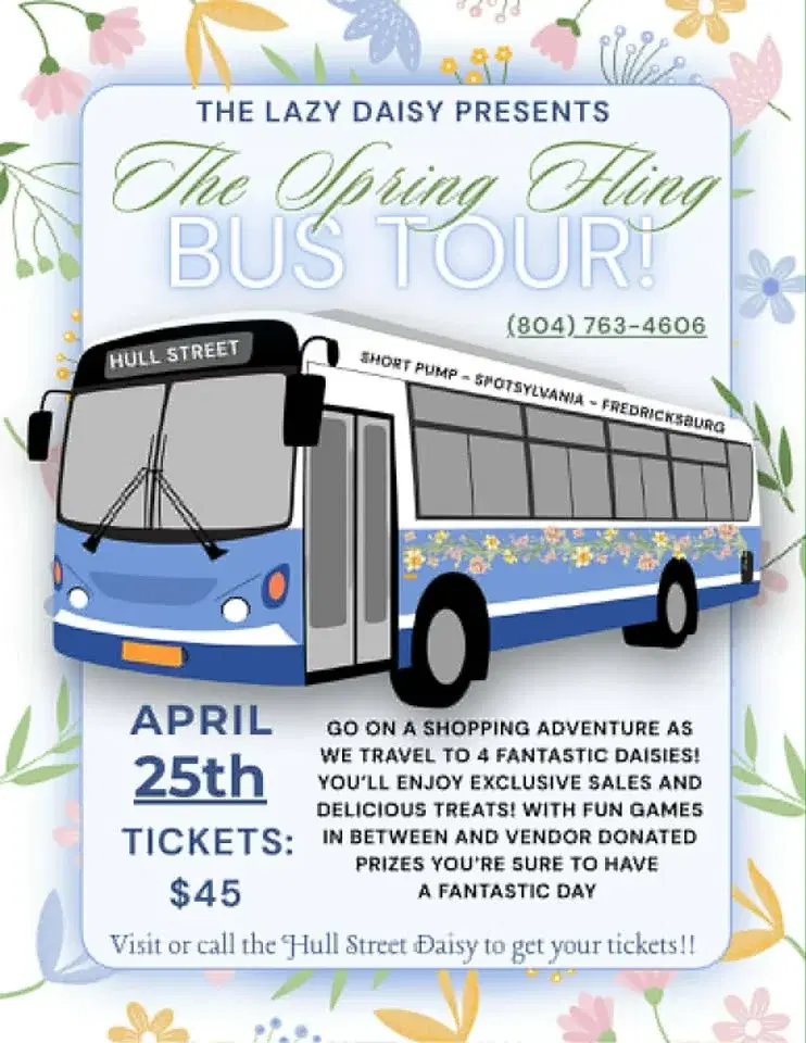 Spring Fling Bus Tour - Let's Go Shopping!