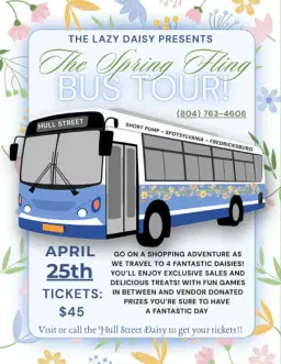 Spring Fling Bus Tour - Let's Go Shopping!