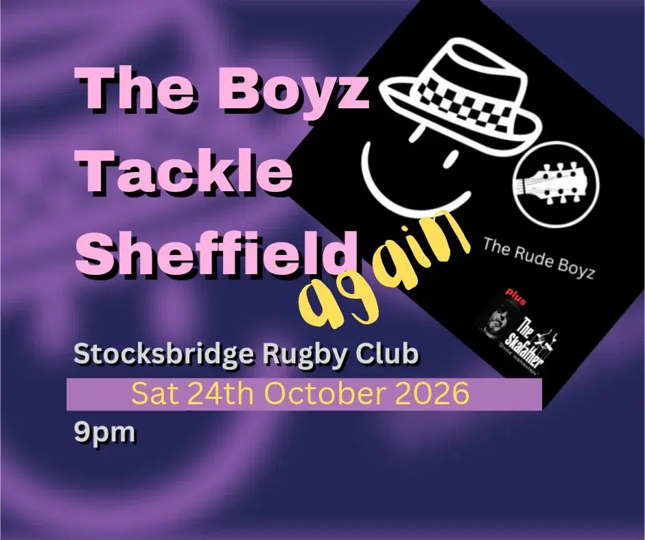 The Rude Boyz + The Skafather @ Stocksbridge Rugby Club, Sheffield