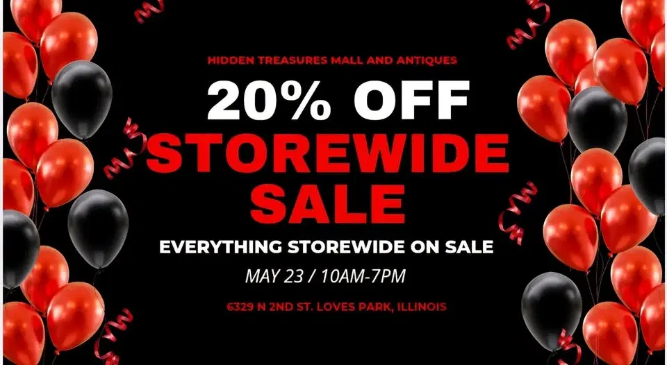 20% OFF STOREWIDE SALE