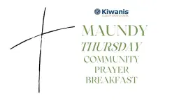 Maundy Thursday Prayer Breakfast