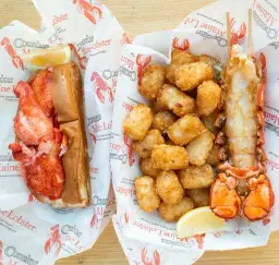 đŠ Cousins Maine Lobster Arizona Road Trip at Loweâs Home Improvement Surprise One Time Pop up đŠđœïž