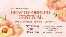 First Annual Ringgold Peach Cobbler Festival