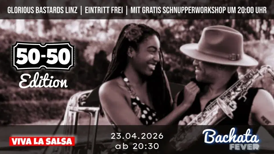 ❤️ Salsa & Bachata Party | 50-50 Edition 💙