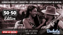 ❤️ Salsa & Bachata Party | 50-50 Edition 💙