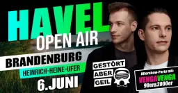 HAVEL OPEN AIR ⭐️ GESTÖRT ABER GEIL & FRIENDS ⭐️ VENGA VENGA ⭐️ Brandenburg an der Havel 06.06.2026