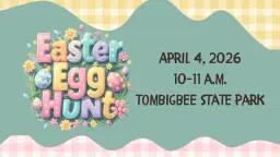 Tombigbee State Park Easter Egg Hunt