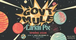 Gov't Mule and Larkin Poe at Val Air ballroom
