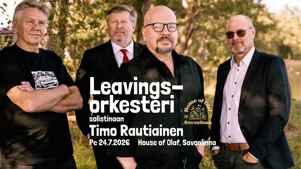House of Olaf: Leavings-orkesteri solistinaan Timo Rautiainen