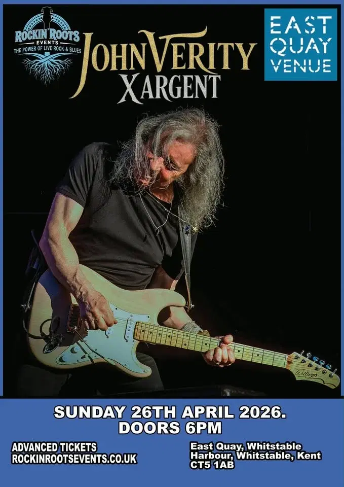 John Verity Band LIVE at The East Quay Venue, Whitstable!